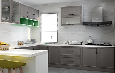 現代極簡整體廚房|定制櫥柜